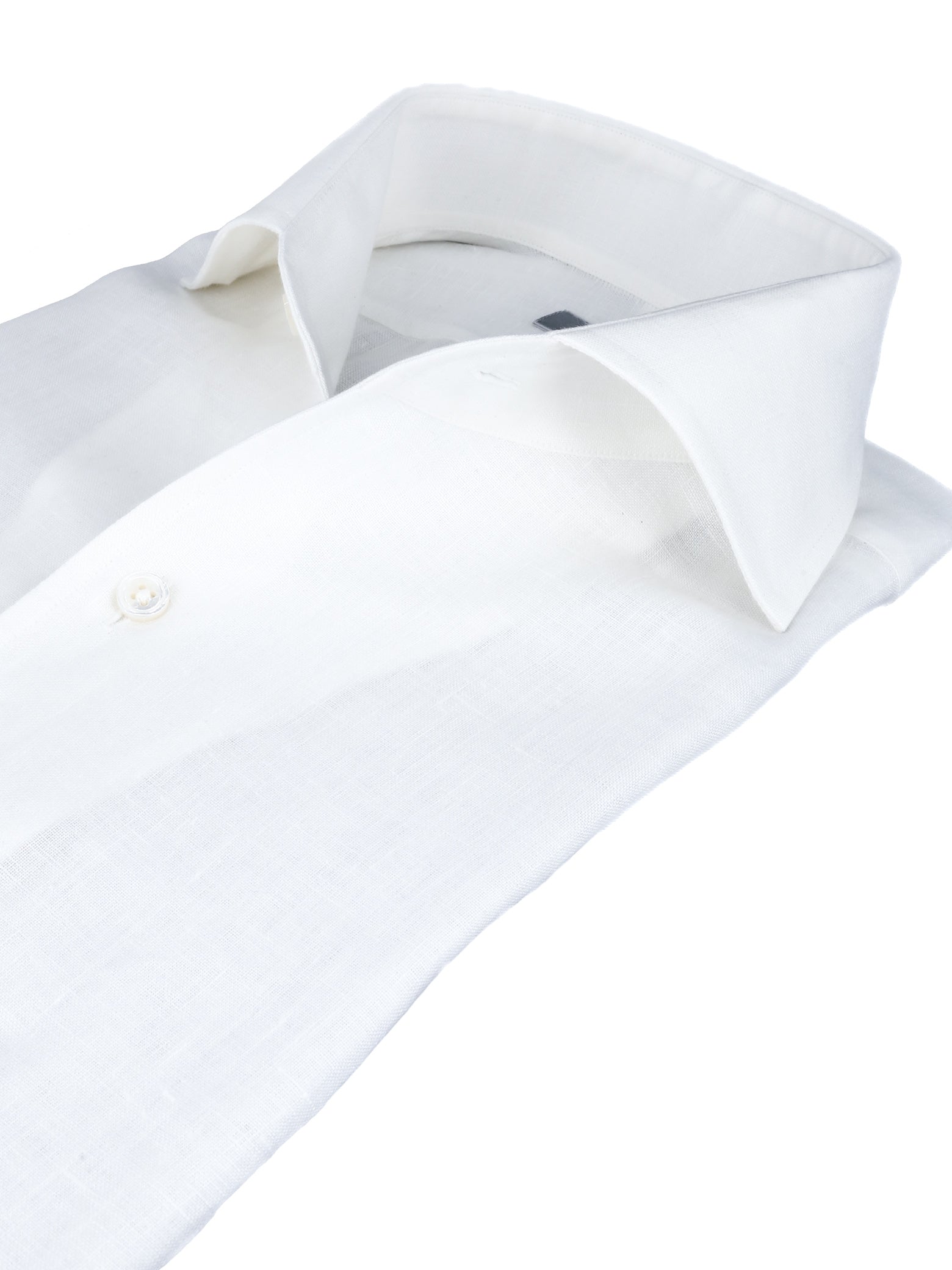 JEMUT☆NORMAN OPEN COLLAR LINEN LIKE SETUP KJSP2622+KJSP2614 Seuvas Cotton Linen Open Collar Shirt - Natural