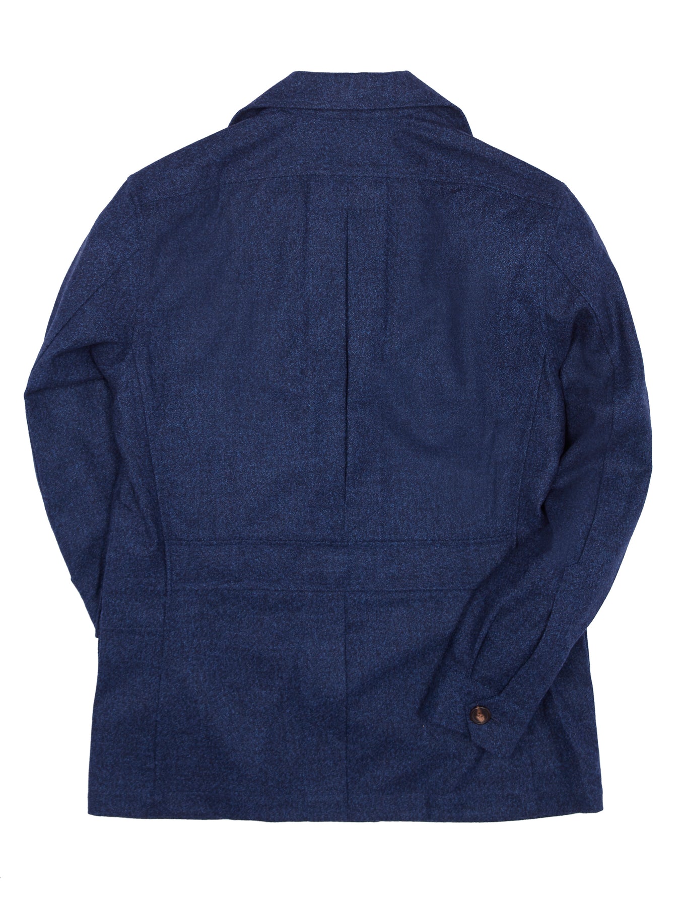 Rain System Slate Blue Safari Jacket - Slim Fit | Ascot Chang