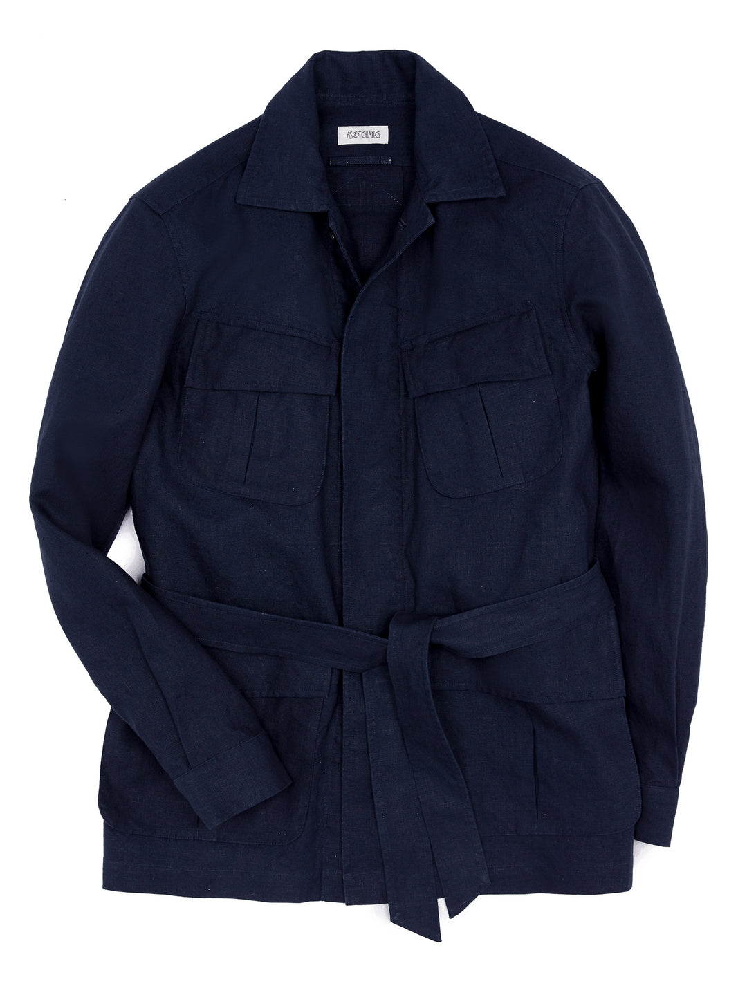 Made to Order Linen Jungle Jacket Ascot Chang