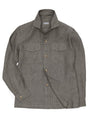 Medium Grey Linen Fleming Overshirt